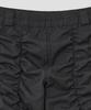 Taibseobiseu Shirred Texture Capri Pants [Charcoal]