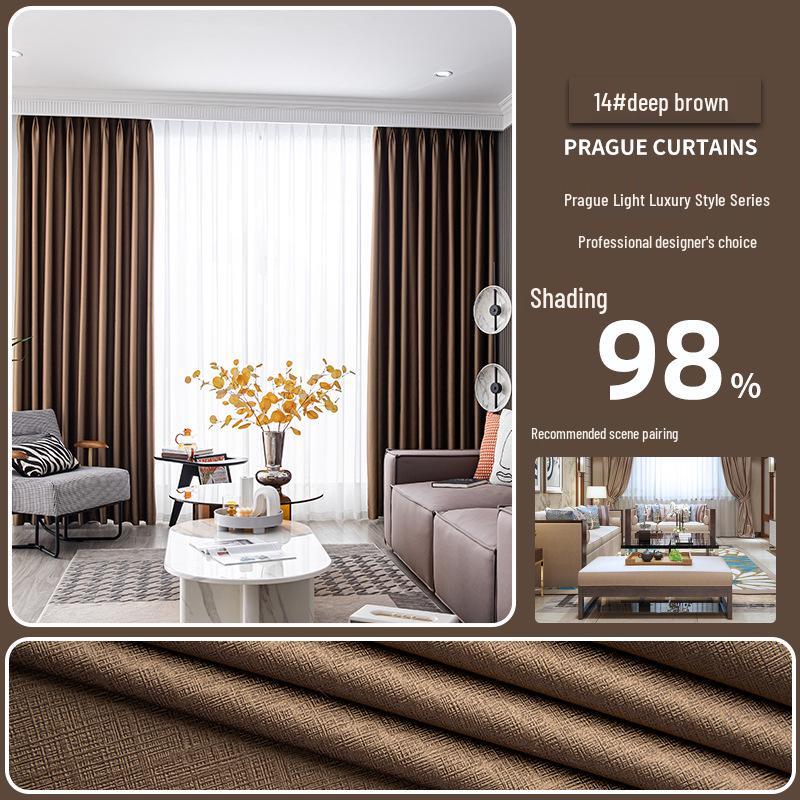Full Blackout Beni Prague Curtains for Home, Hotel, Living Room, Bedroom - Retail & Home Improvement