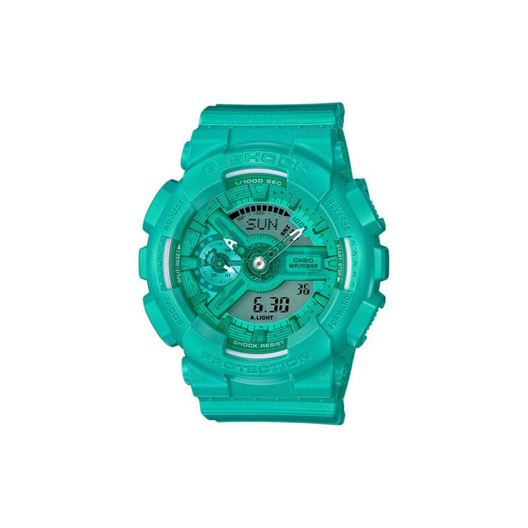 CASIO Women s YOUTH Green Watch GMA-S110VC-3A GMA-S110VC-3A Lake Green Watch Dial