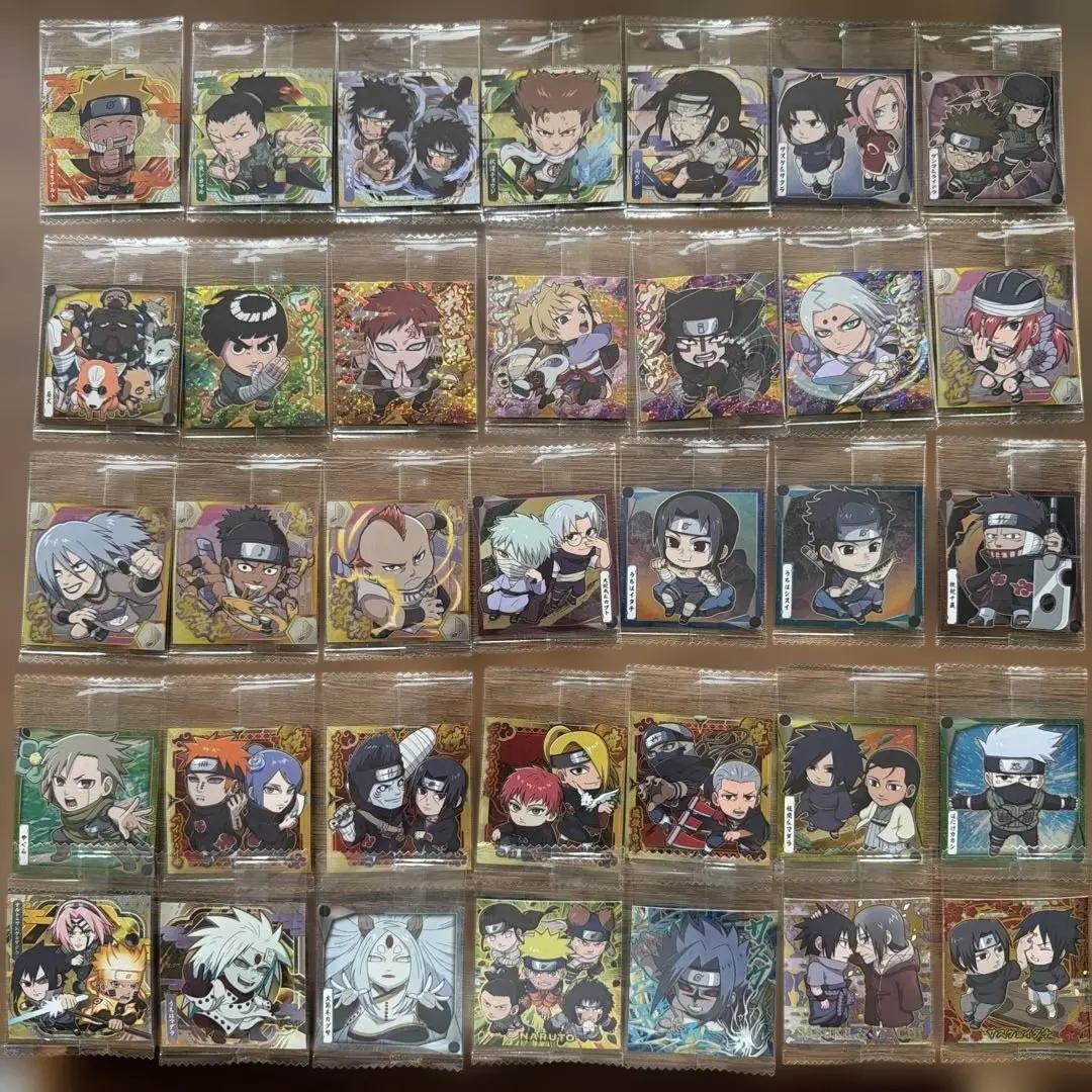 Naruto Nifurumeshon Wafer Sticker Vol 5 Complete Set All 35 types Bandai Japan