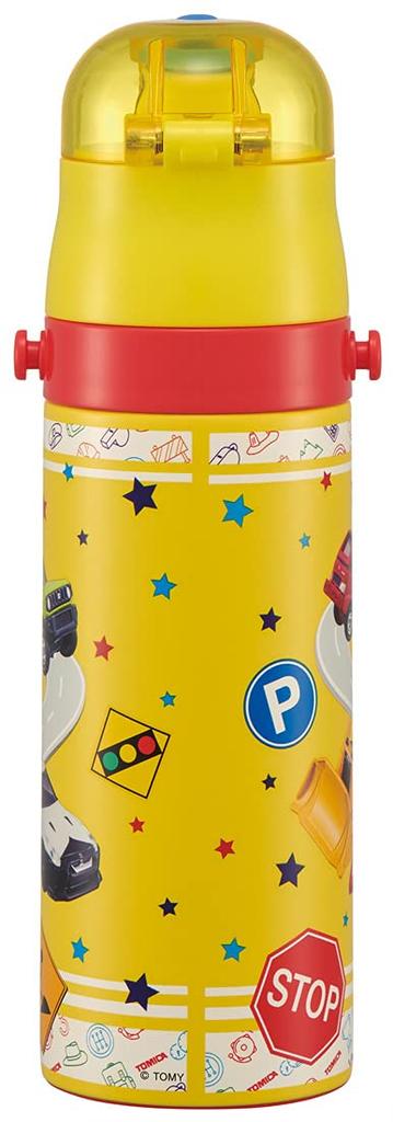 Skater Sports Stainless Steel Water Tomica 21 SDC4 Bottle, Kids' Bottle, 470ml,