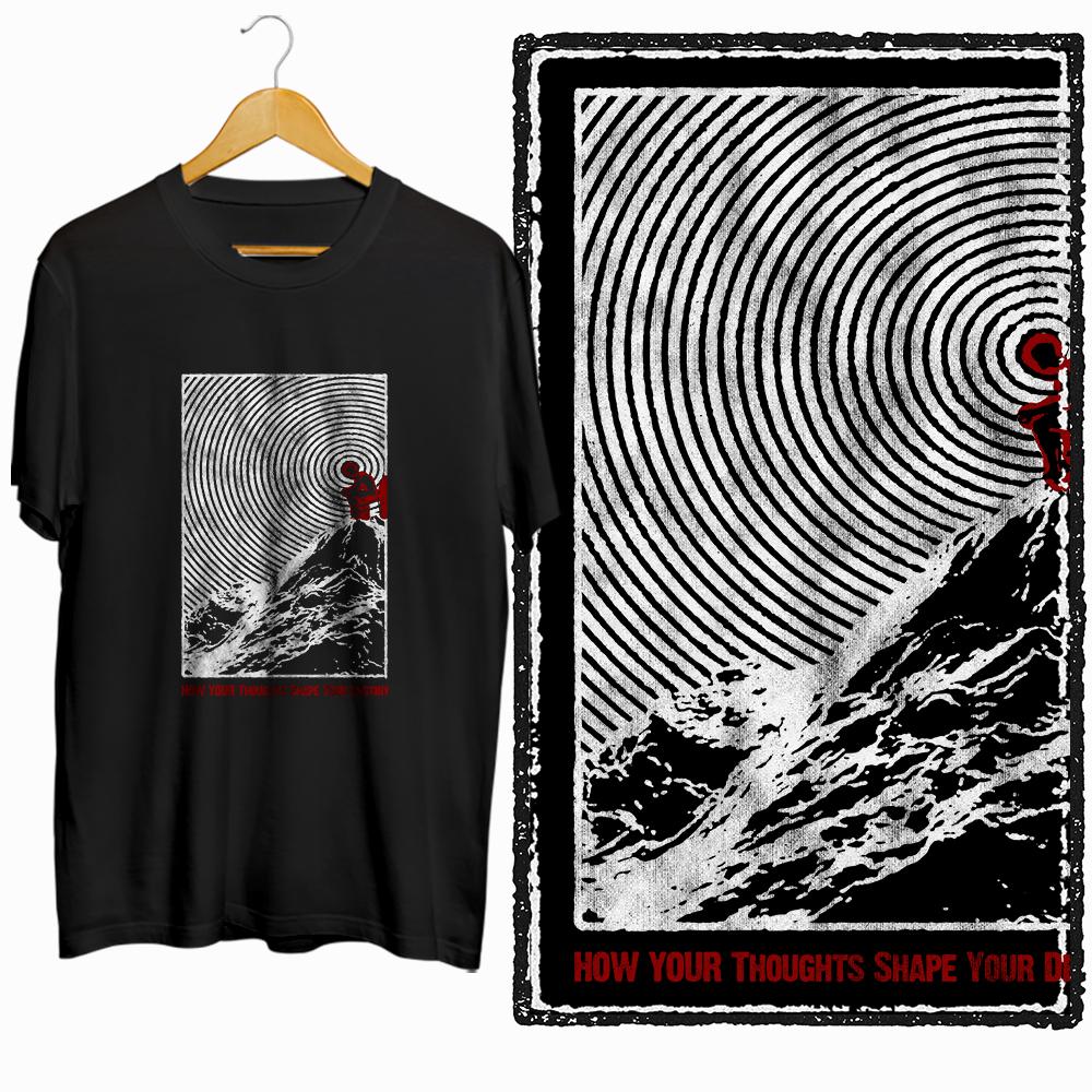 Coolmind ZF002 Exclusive Graphic Print Cool Men T Shirt Unisex Funny Big Size Men Tshirt Cool Tee Shirt Unisex