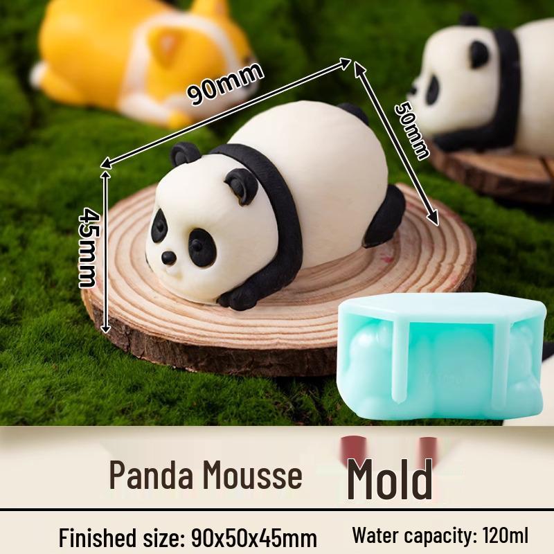 In-Stock Silicone Sheep Mousse Mold - 3D Cartoon, Food-Grade, Cute & Creative Design