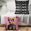 Classic R-Recaros Pillow Case Plush Fabric Soft Pillowcase Double Sided Print Cushion Cover Household Gifts