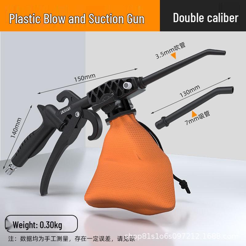 Pneumatic Air Duster Gun with High-Pressure Blow Pipe