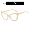 Cat Eye Prescription Frames Glasses Women Retro Optics Spectacle Frame Personality Fashion Eyeglasses Luxury  Designer