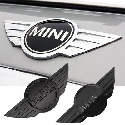 Mini Rear Front Hood Emblem Badge Decoration for BMW Mini Cooper R55 R56 R50 R60 R61 Replacement Logo Auto Styling Accessories