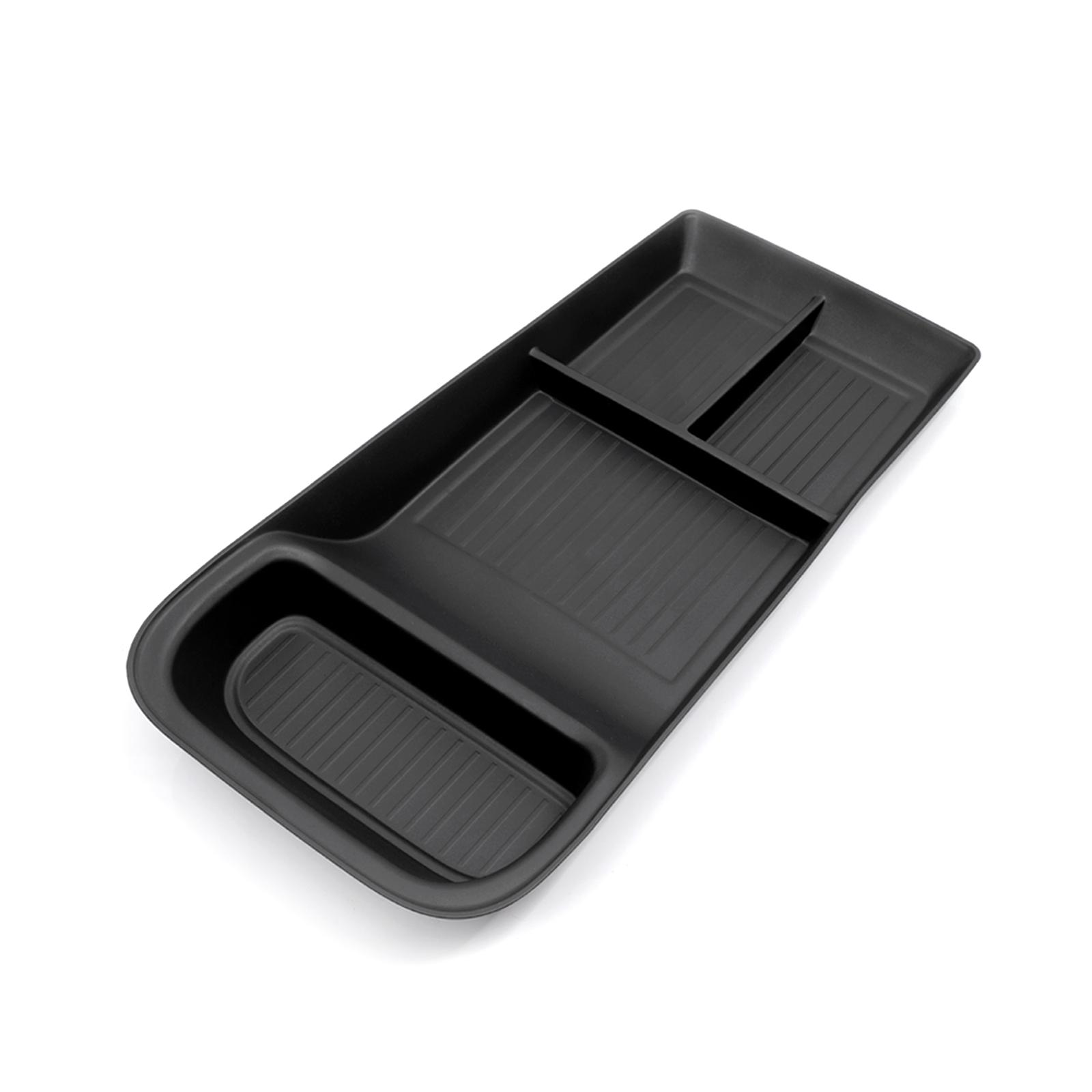 

для Polestar 4 2025 2025 Центральный ящик для хранения вещей в автомобиле Центральная консоль Нижний ярус Лоток Органайзер Аксессуары Уборка ЧЕРНЫЙ