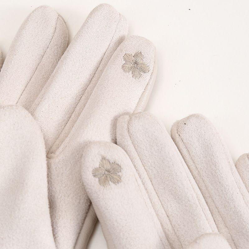 Luxury Women's PU Leather Gloves for Cold Weather Winter Warm Gloves with Soft Faux Fur Trim Cuff Thermal Lining Party Gloves
