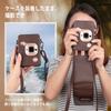 HIYQIN for Fujifilm Instax Mini LiPLAY Cheki Film Protective Instax Liplay Protective Mini LiPLAY Camera Cover with Shoulder Strap and Magnetic Photo