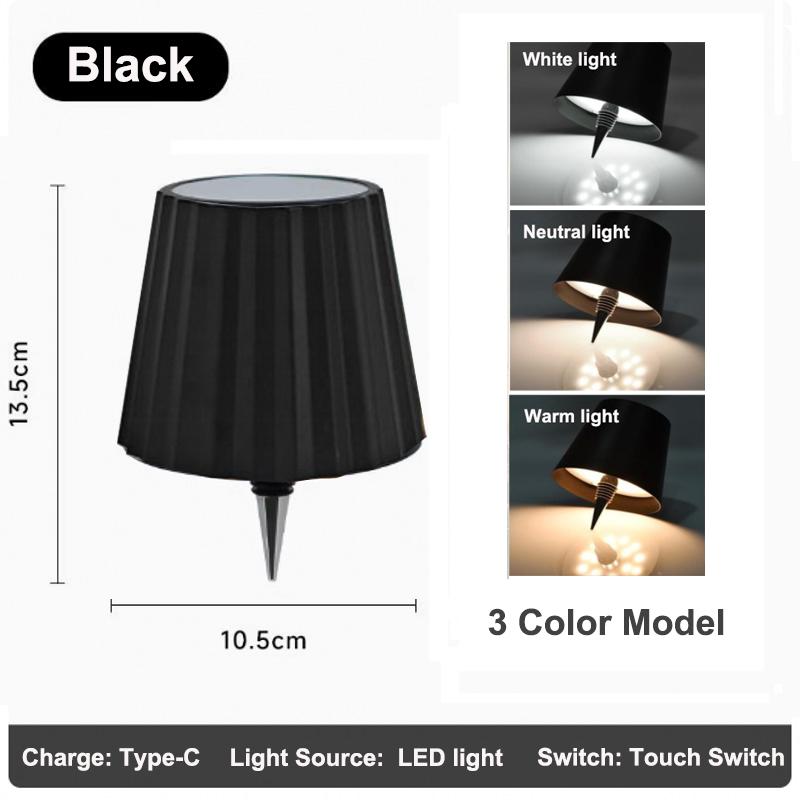 

RGB Wireless Table Lamp For Wine Bottles LED Bottle Light For Outdoor Use Touch Control Ideal For Restaurant Bars Festival Party 0-5W