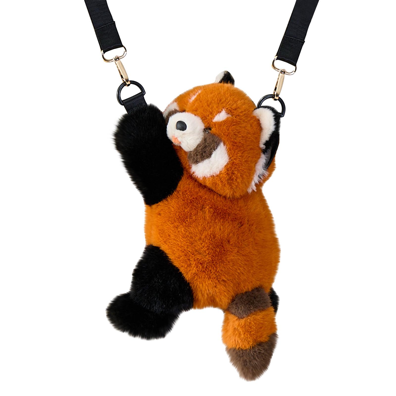 

35см--Имитация Плюшевая Кукла Сумка Через Плечо Плюшевая Игрушка Подарки Для Мальчиков И Девочек От 3 Лет Милые Плюшевые Сумки Через Плечо One Size