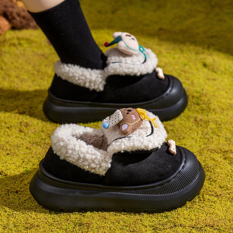 Damskie Zimowe Śniegowce 2024: Grubopodeszwowe, Podwyższające, Wysokie, Z Pluszem, Ciepłe Bawełniane Buty Męskie