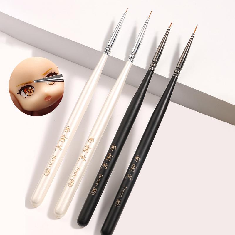 New #0 #1 Ultra-fine Modeling Brush Outline Pen For Model Hobby Coloring Script Liner Brushes Coloring Script Liner Brushes
