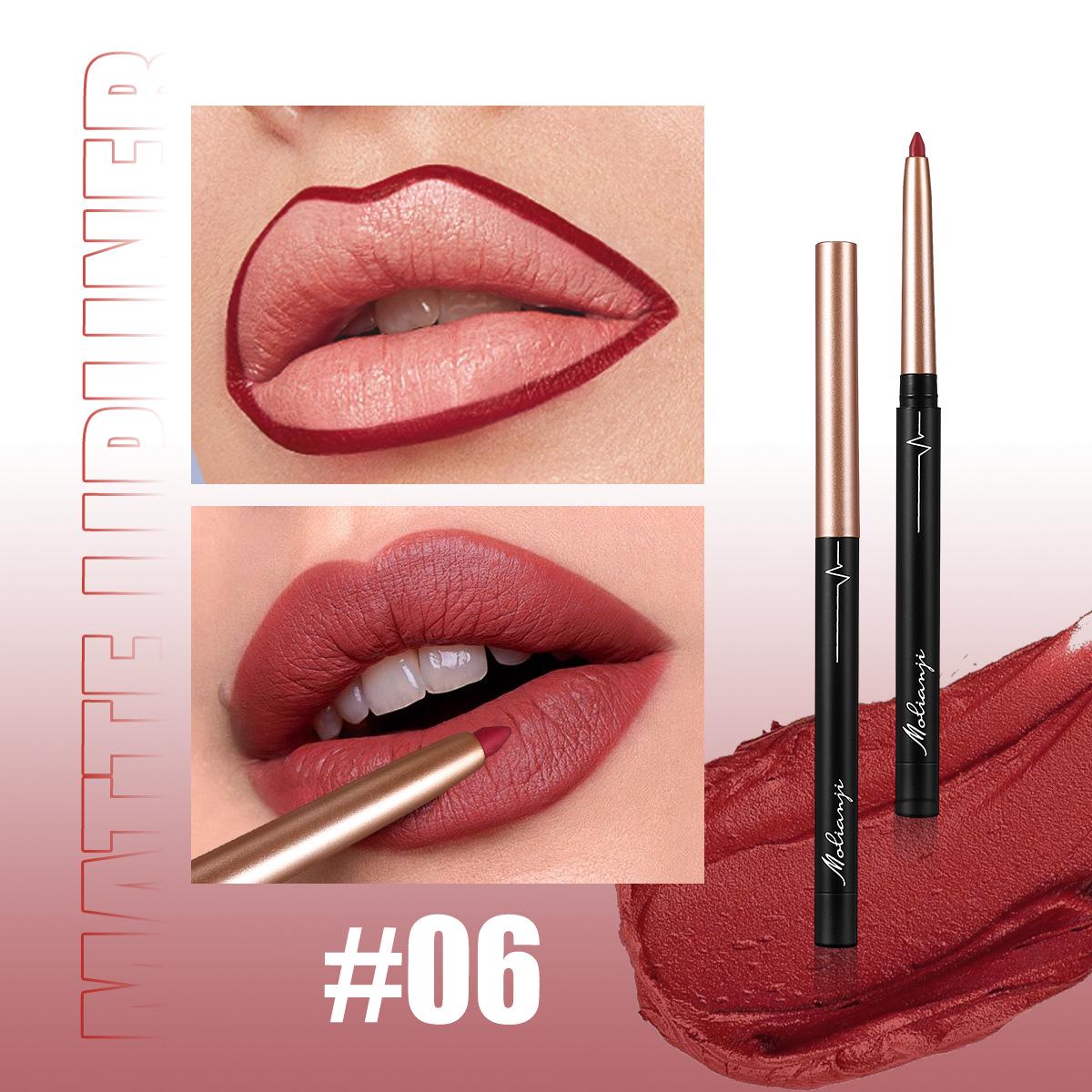 

Водостойкий Стойкий Карандаш для губ нюдового оттенка и Матовая помада-карандаш 0.15g