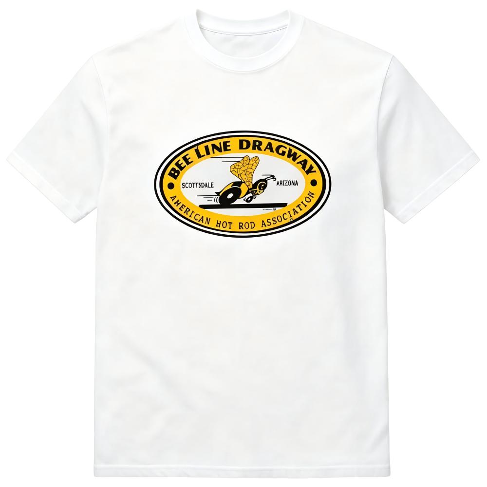 Generic Bee Line Dragway Hot Rod Vintage Logo T-Shirt