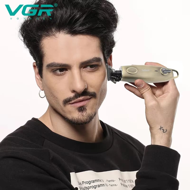 New Hair Salon Hair Clipper Barber Shop Dedicated Rechargeable High-power Stainless Steel Waterproof Men's Professional Electric Hair Clipper