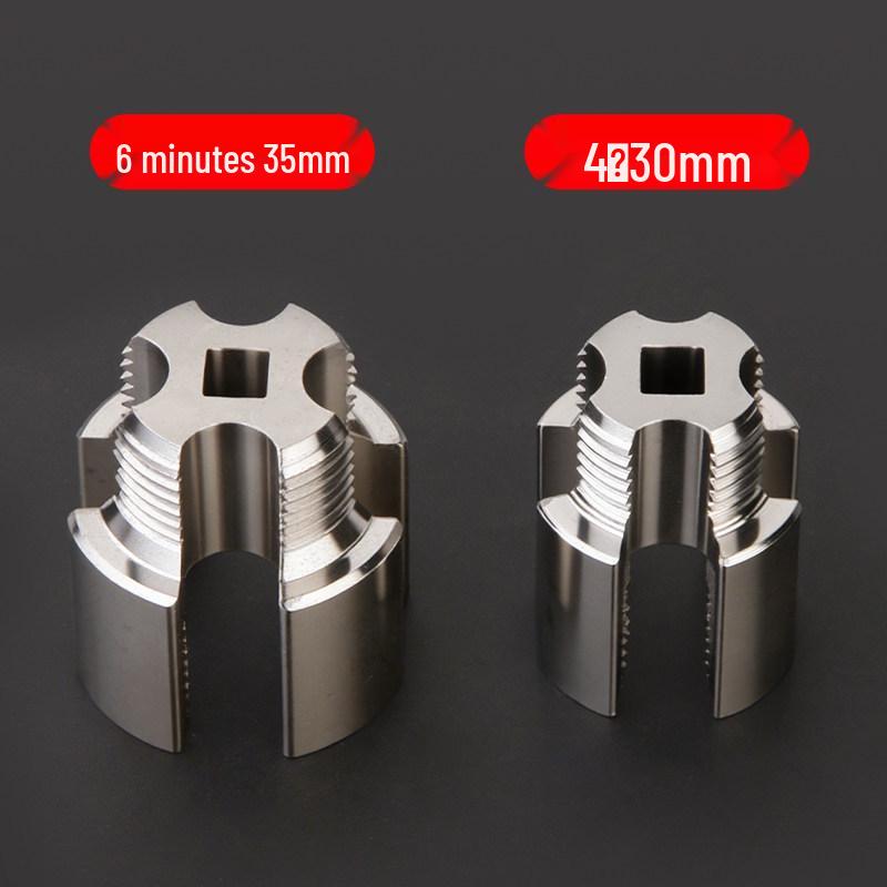 Water Pipe Threading Tool Set: Internal & External 6-Point PPR Tapping Die