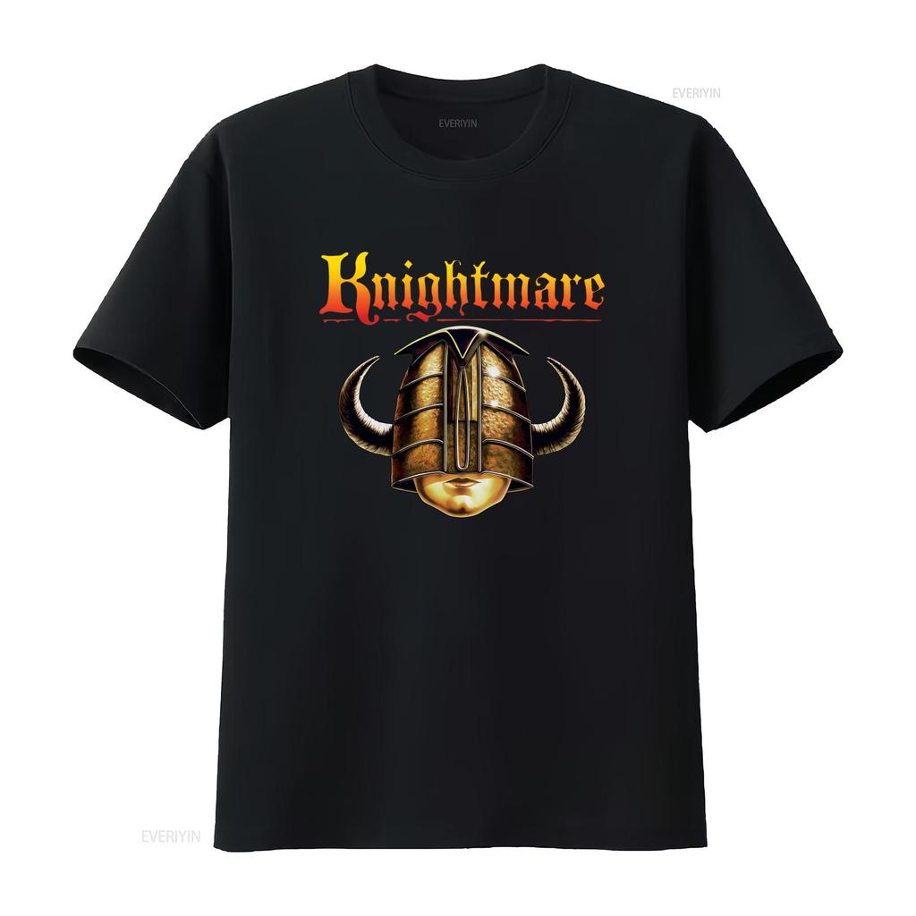 Knightmare TV-Show David Rowe Gerechtigkeitshelm Logo Offiziell Lizenziert T-Shirt vintage Gewaschen Unisex Oberteil Für Den Alltag