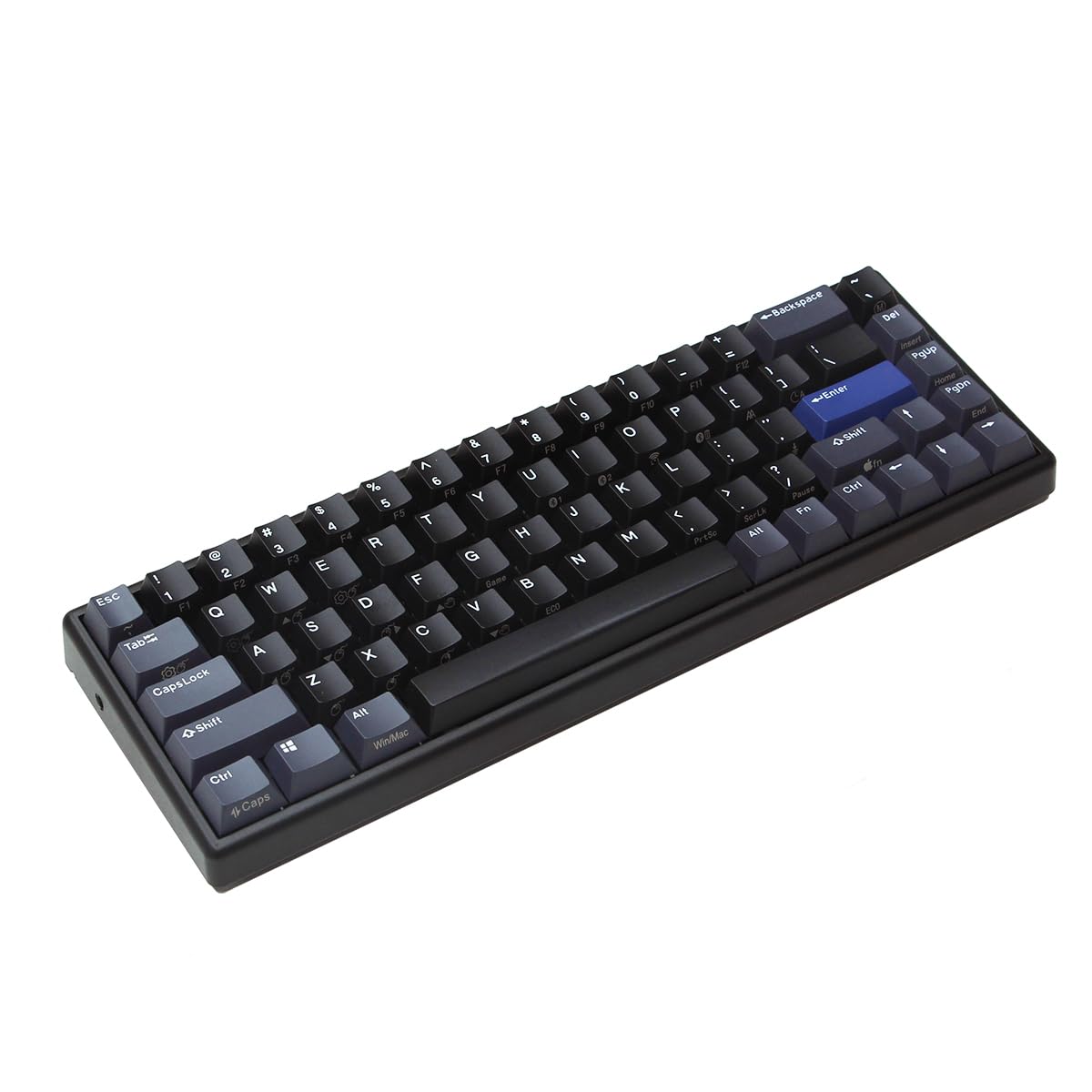 

NiZ Keyboard [Atom68 Black Wireless] Capacitive Contactless Wireless Keyboard Black Compatible with WinMac Exclusive Software Key Load 35g PBT Keycap
