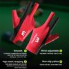 1PC Three-Finger Billiard Gloves Stitching Design Breathable Non-Slip Self-Adhesive Cloth Fixed Gloves Billiard Supplies