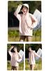 8118 Ice Silk UPF50+ Sun Protection Hoodie - Unisex Summer Outdoor Casual Wear