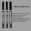 Ηλεκτρομεταλλευτικός καθρέφτης Silver Paint Εγχειρίδιο επισκευής Επιχρωμιωμένο μεταλλικό αδιάβροχο ελαστικό κεραμικό Εγχειρίδιο DIY Touch-up Paint 0,7mm/1mm/3mm Μύτη στυλό