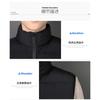 Korean Style Thick Striped Sleeveless Vest For Men Casual Warm