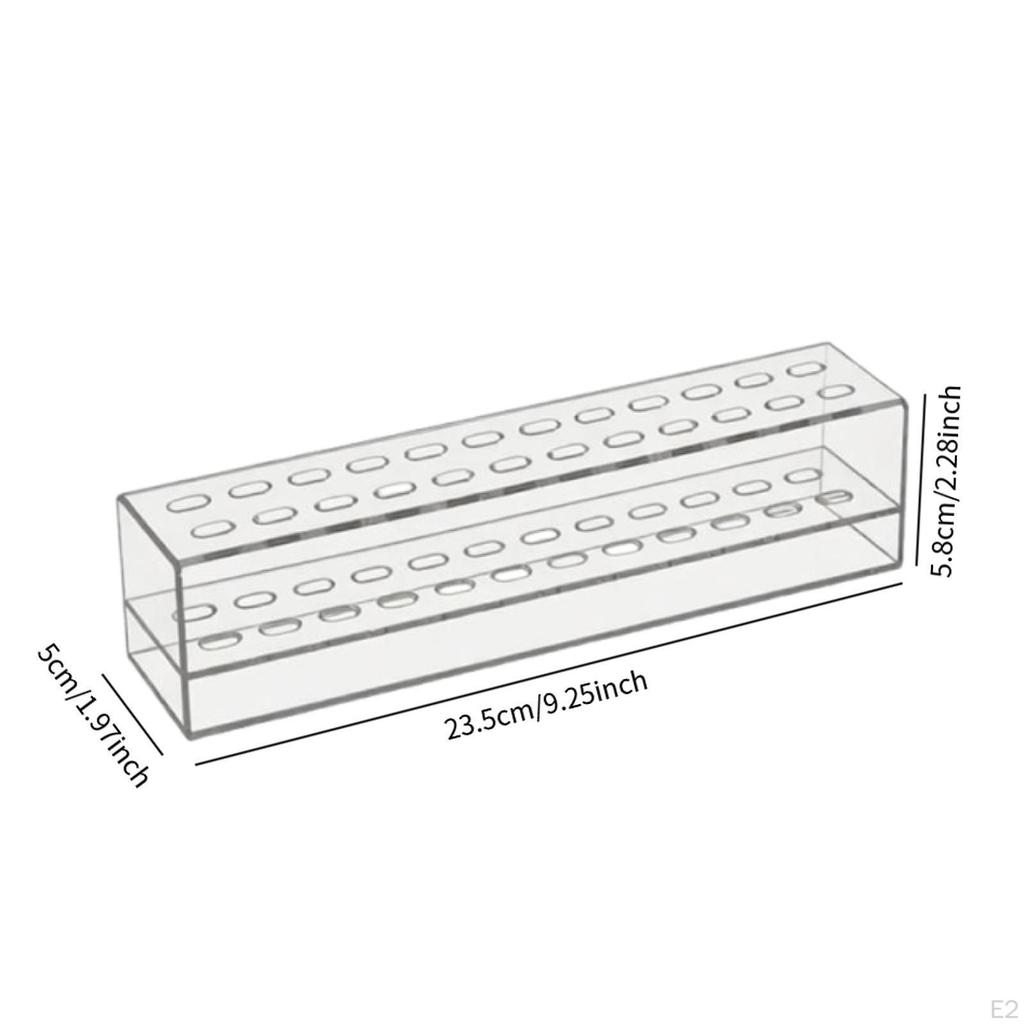 Wimpernpinzettenhalter Acryl Praktische Aufbewahrungshalterung Wimpernverlängerung Zubehör Displayständer für