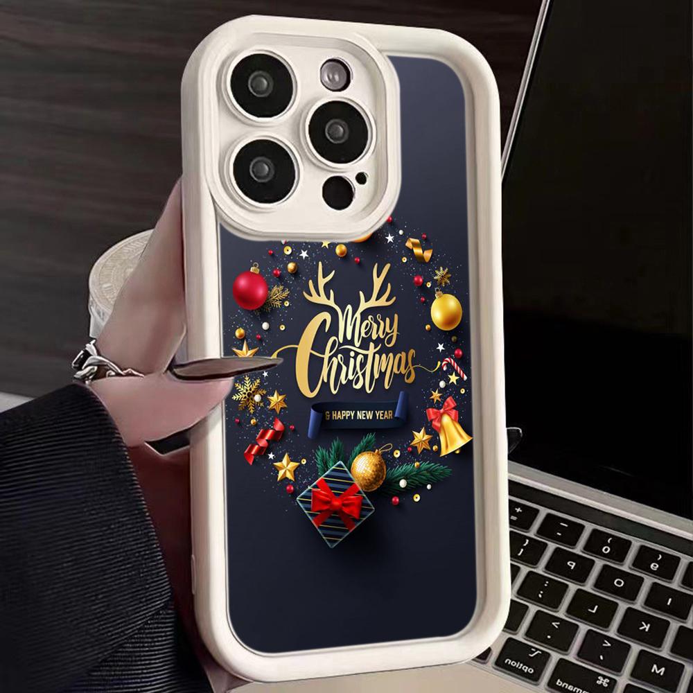 Husă moale Sky Eye Ladder pentru Xiaomi 14T Redmi 13c 14c Note 12 13 Pro Toate modelele Xiaomi Redmi Huse pentru telefon NY38 Anul Nou Crăciun fericit Pom de Crăciun