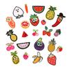 23 Pcs Banana Sewing Patches Strawberry Applique Patches Embroidered Patches Fruit Iron On Patches Repair Patches