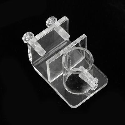 Transparent Aquarium Water Pipe Clamp Single Hole Aquarium Pipe Holder  Aquarium