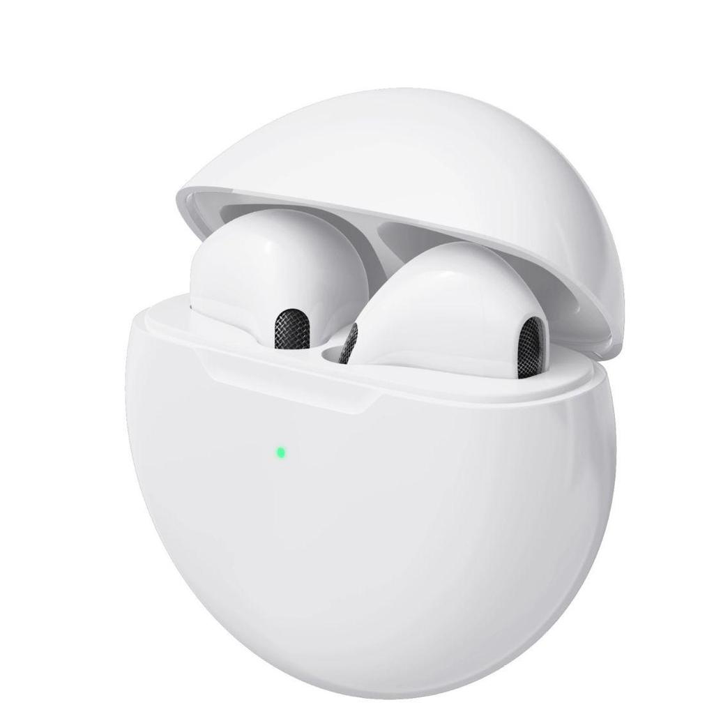 Pro6 Bluetooth True Wireless Sports Earphones: Semi-In-Ear, Touch-Control Stereo