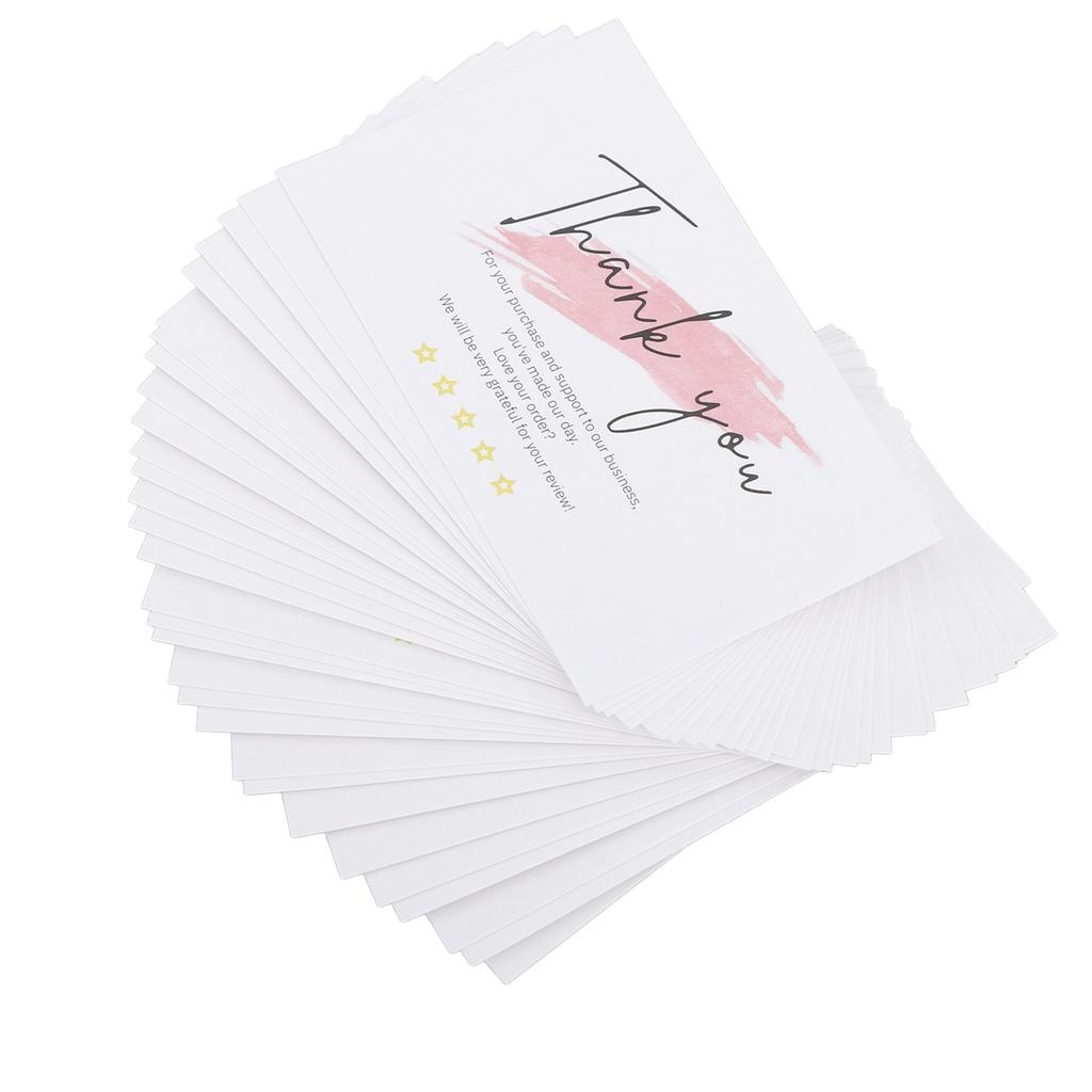 150Pcs Thank You Card Appreciation Cards Coated Paper Gratitude Card for Family Friends B