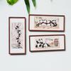 Chinese Panda Picture Frame Magnet - Chengdu Cultural Souvenir