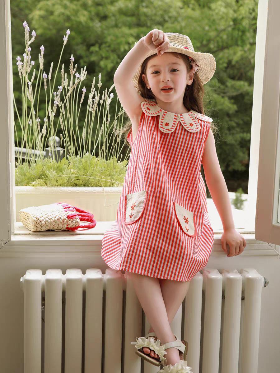 Girls Summer Stylish Tank Top and Shorts Two Piece Set 90