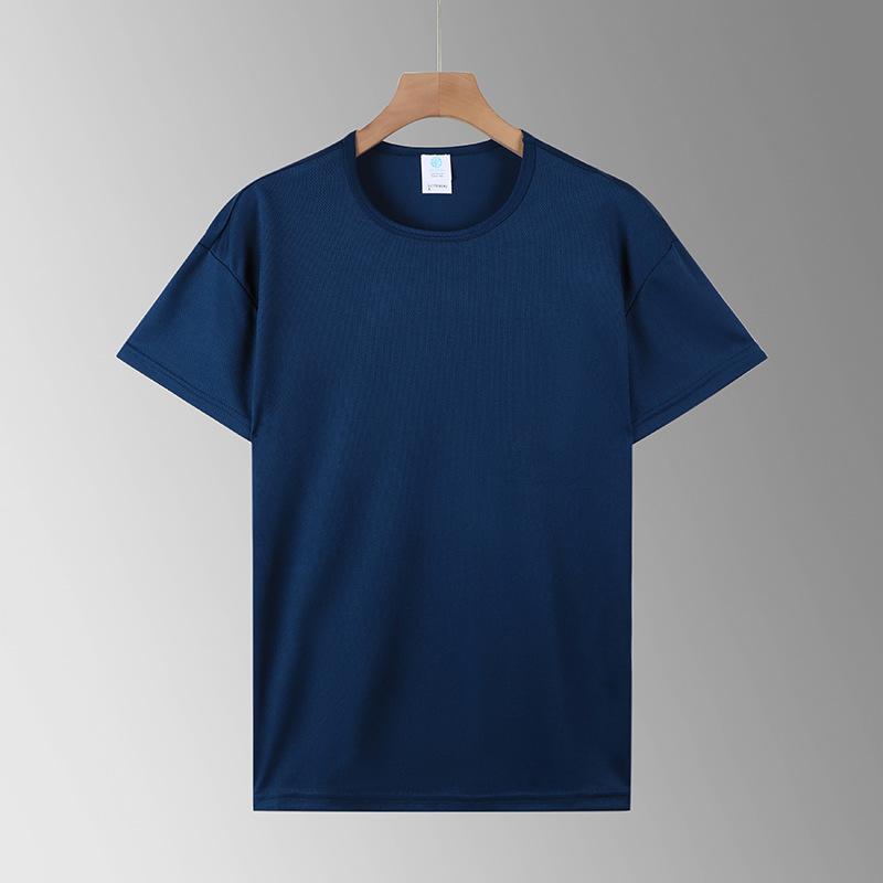Men's Grey Green Mesh T Shirt Quick Dry Breathable Short Sleeve Top