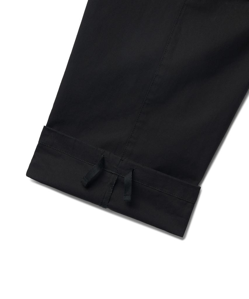 MUSINSA STANDARD Cotton Parachute Cargo Pants [Black]