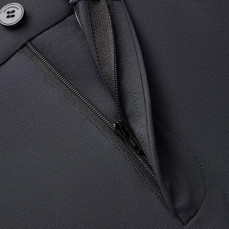 Septwolves Men's Textured Nylon Business Casual Pants