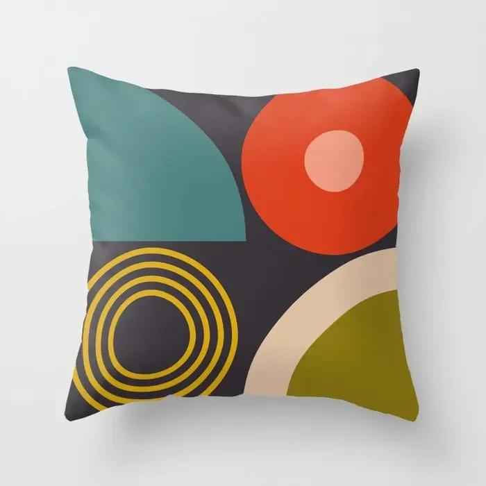 Bedroom Living Room Decoration Home Decor Abstract Pattern  Sofa Cushion Cover
