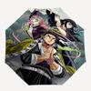 1pc Jujutsu Kaisen Characters Outdoor Umbrella - Automatic Opening/Closing, Portable 3-Fold Design, 8-Bone Iron Frame - Perfect Gift for Fans, Travele