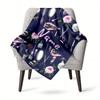 Hairdressing Tools Customize Your Name Blanket Used For Chair Office Sofa Bed Camping Soft And Warm Giving Friends And Relatives Birthday Graduation