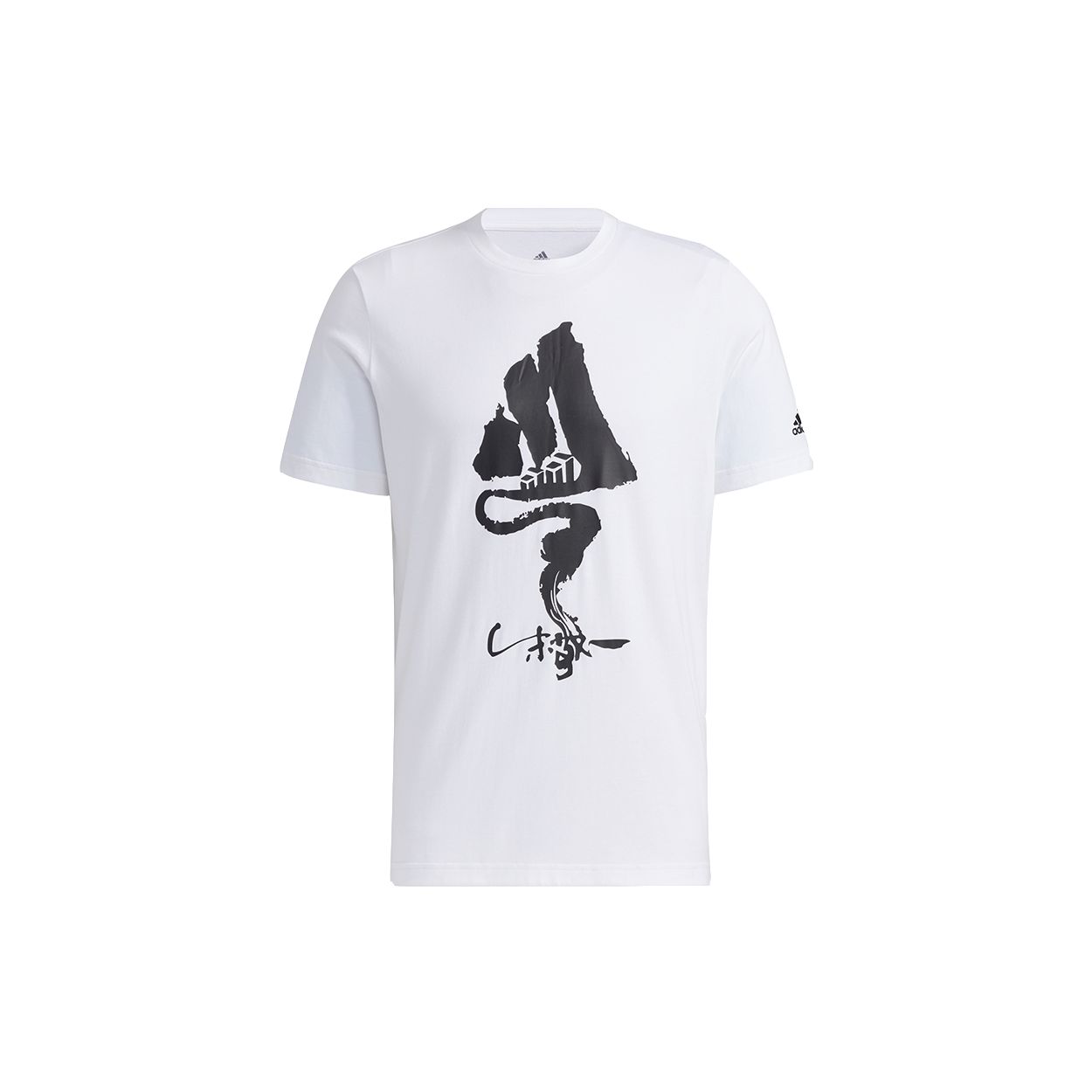 

Мужская футболка Adidas Zjy Gfx Ss с принтом, белая GN7343 XXL
