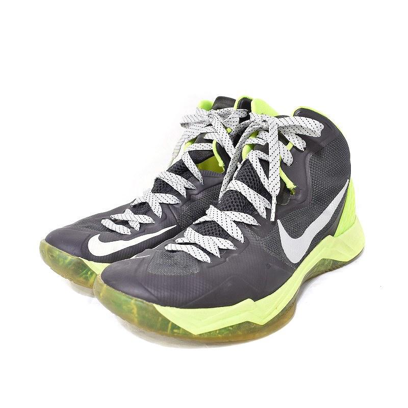 Nike Zoom Hyperdisruptor Night Stadium Volt Męskie Sneakersy Czarne Czysta Platyna 548180-003