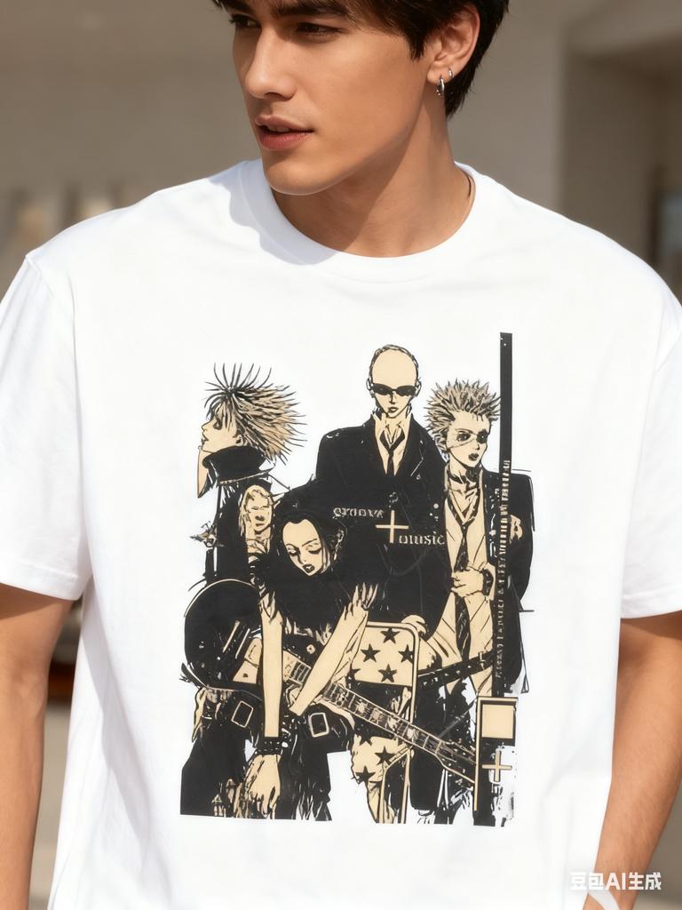 Black Stones NANA Osaki Vintage Tshirt Gift Idea Unique Cotton Men T shirt New Tee Tshirt Womens Tops