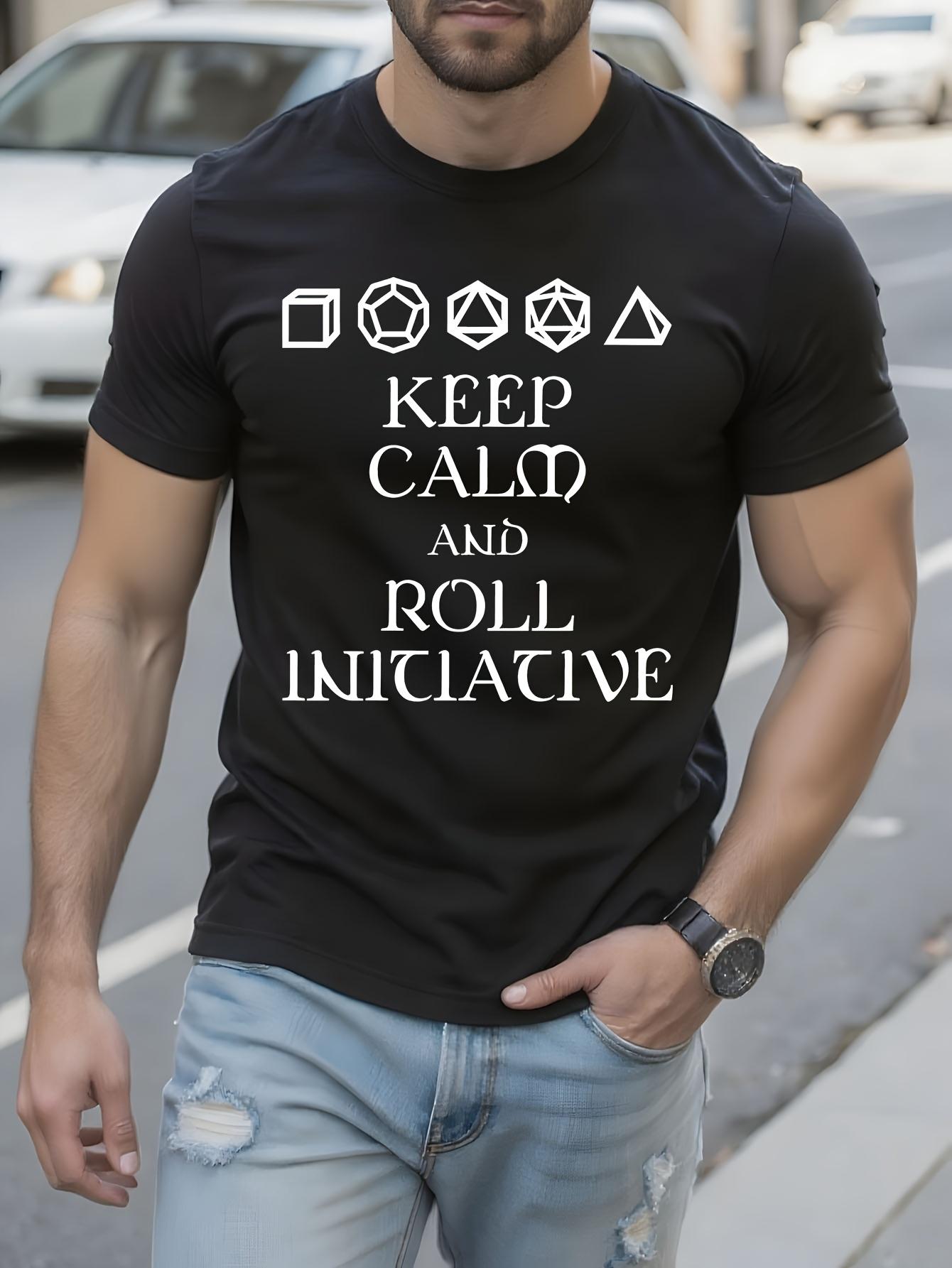 Keep Calm and Roll Initiative Dungeons and Dragons Gaming... S
