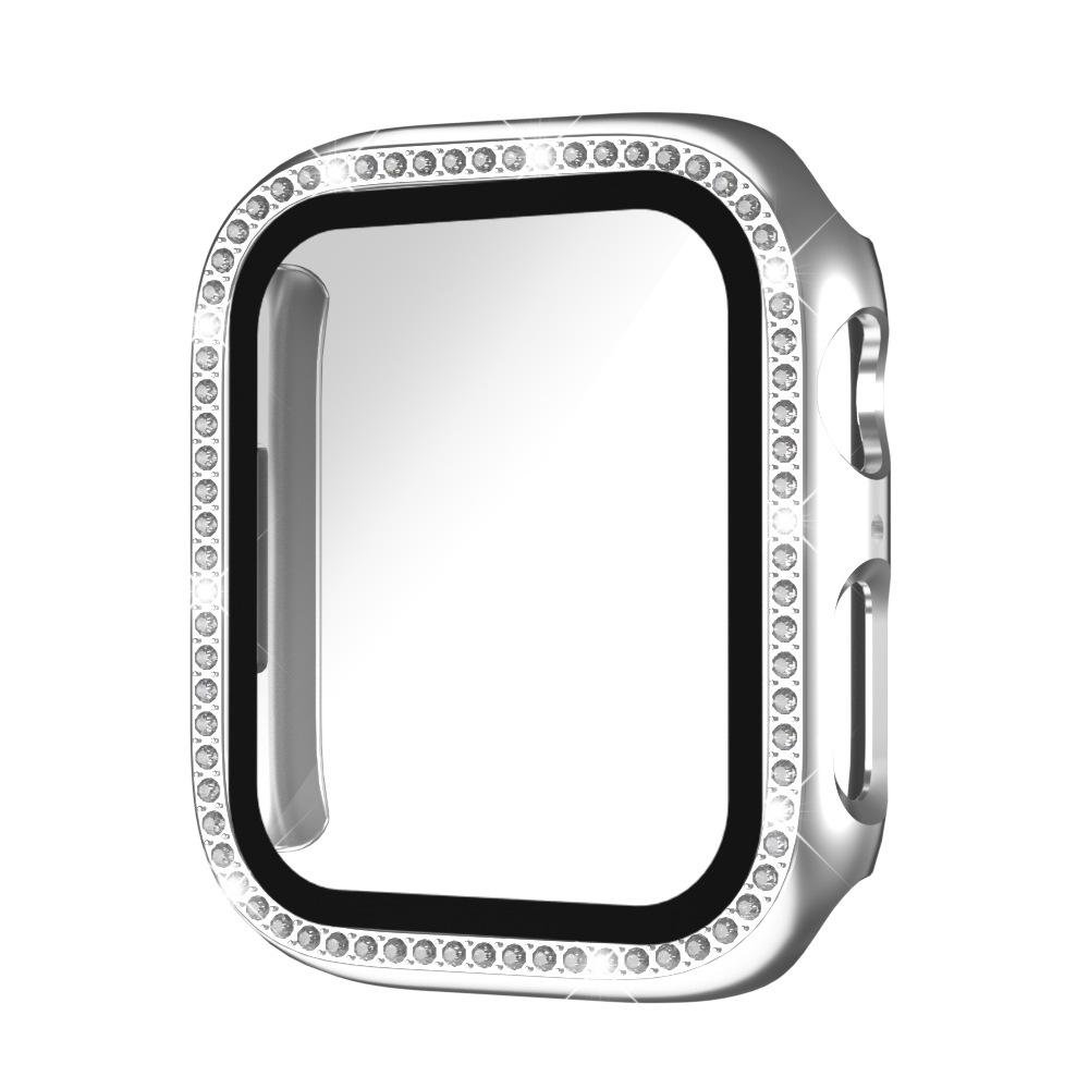 Apple S10 Diamond iWatch Protective Case with Integrated Tempered Film