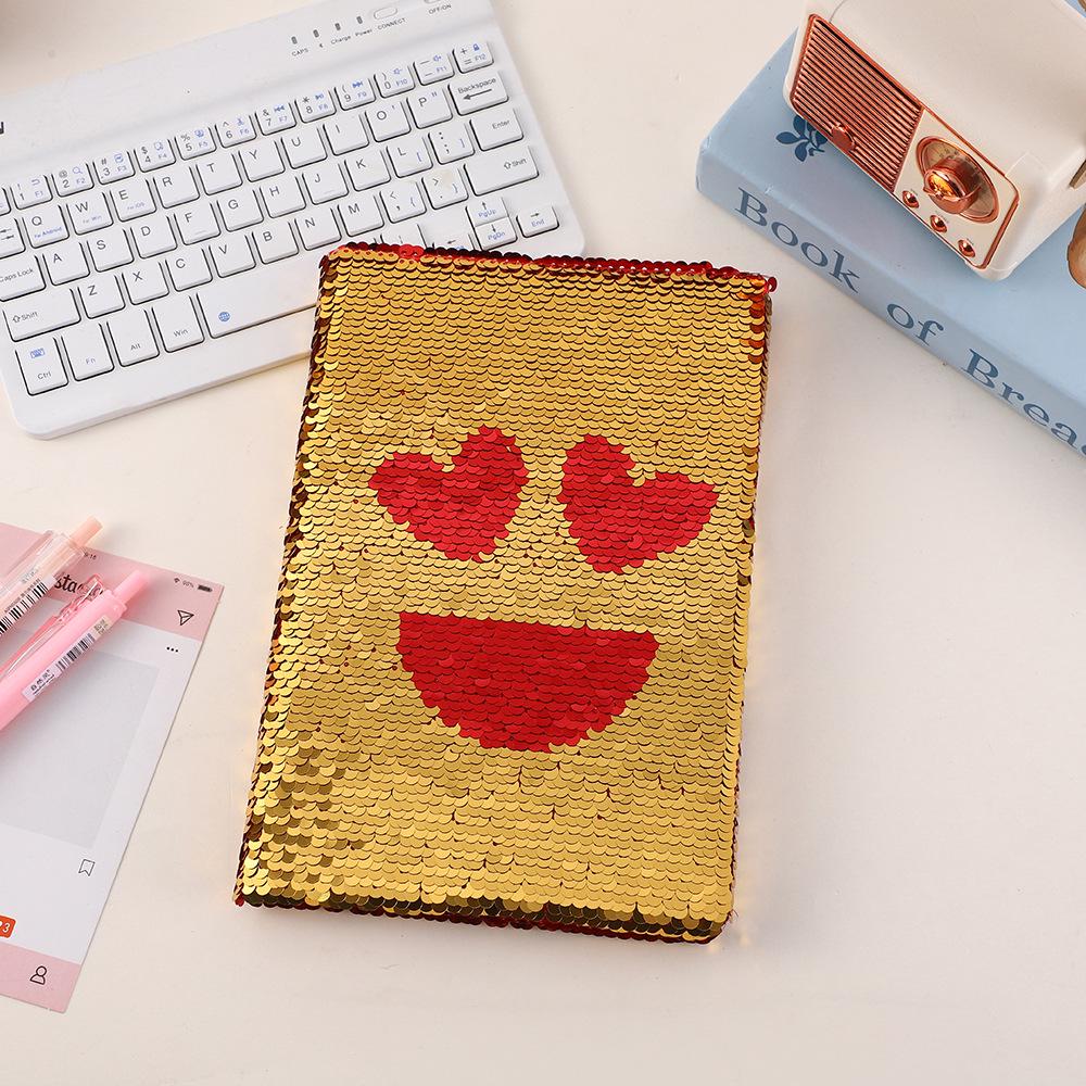 Enchanting Sequin Style Notebook: Exquisite Patterns for DIY Journaling & Student Notes