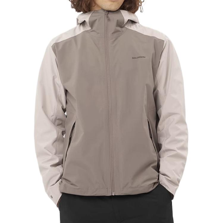 SALOMON Ss25 Outscape 2L Jacke Herrenjacke Eisengrau C26264