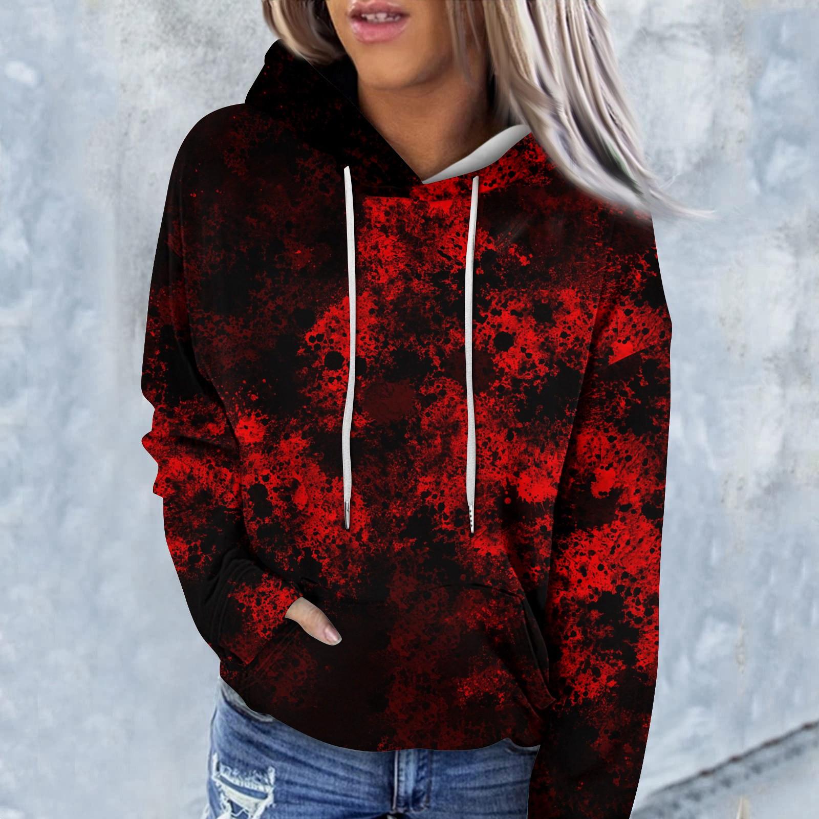 Женская модная повседневная блузка с круглым вырезом и коротким рукавом с принтом M — фото 8